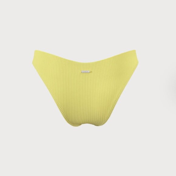 BERLOOK Yellow Solid Low Waisted Bikini Bottom ONLY 40 - Picture 8 of 10